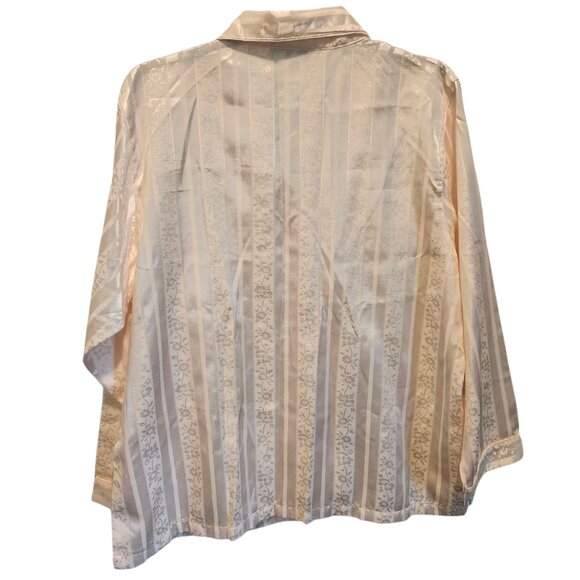 NWOT Lai Design Womens Pink Pajamas Set Size Large Cotton Blend - Picture 6 of 9